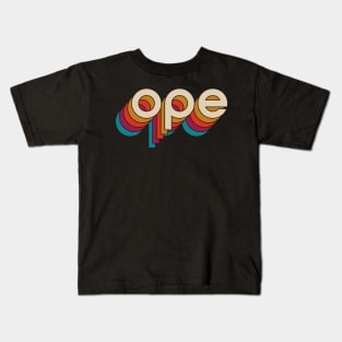 Disco Ope Kids T-Shirt